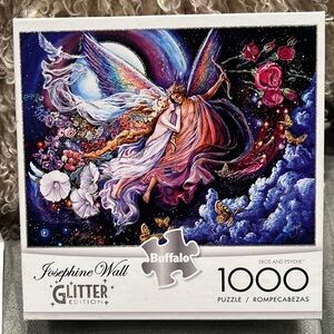 Josephine Wall Eros and Psyche (Glitter Edition) 1000 pc buffalo Jigsaw Puzzle